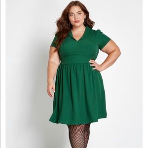 ModCloth Lively Identity Short Sleeve Dress